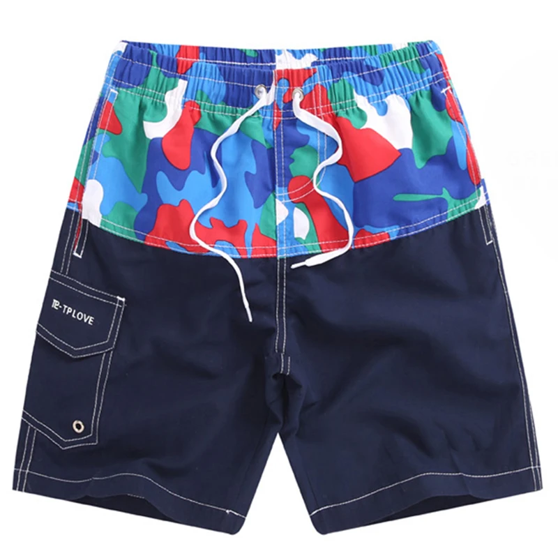 7 14 Yrs Children Boys Shorts Camouflage Surf Swimwear 2019 Summer ...