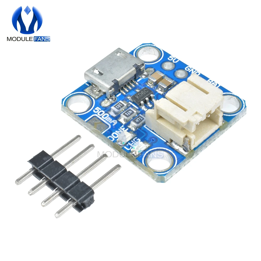 Зарядное устройство Micro Lipo B USB зарядная плата модуль литий ионный для LiPo V1 Sensor