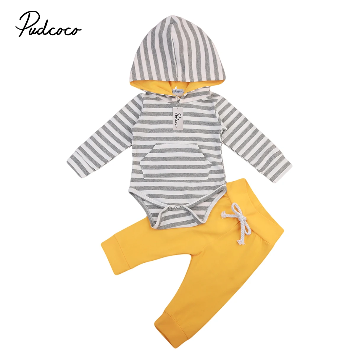

3pcs Newborn Infant Baby Girl boy Striped Outfits Clothes Bodysuit Pants Leggings Set child bodysuits baby girl clothes
