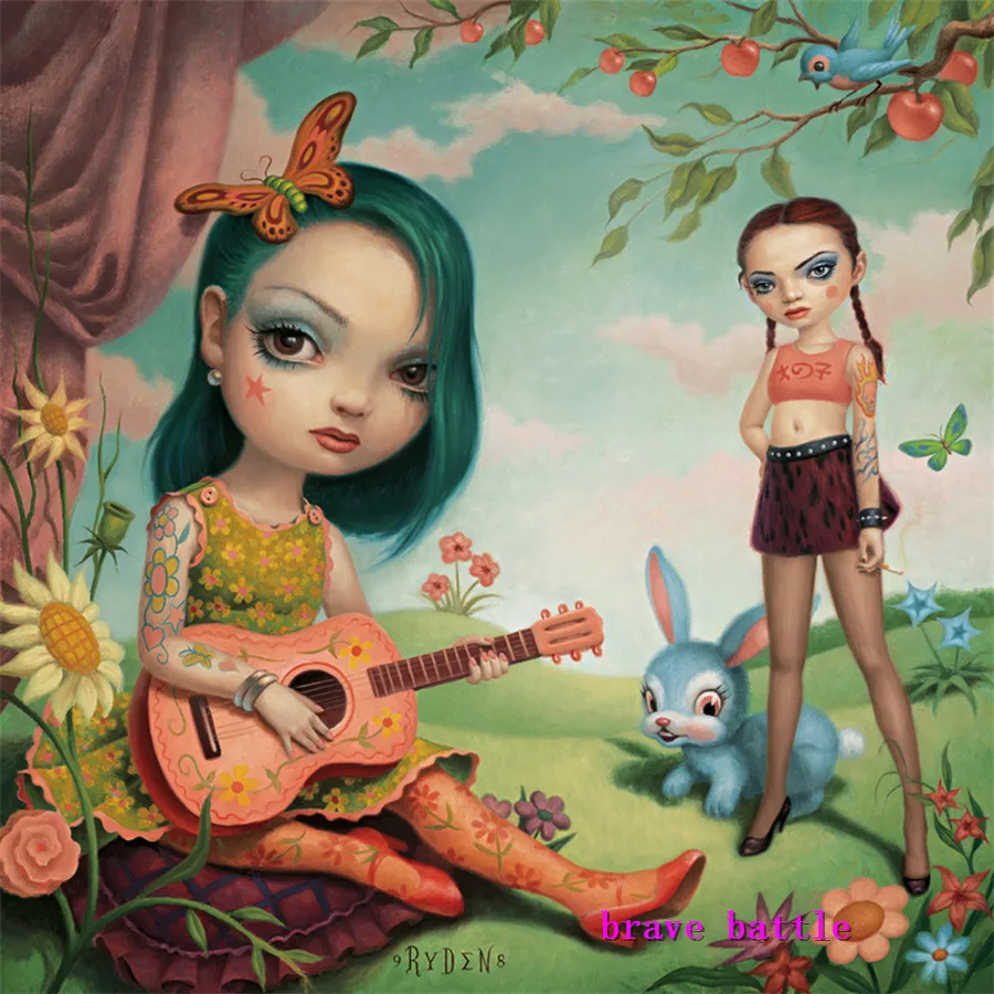Mark Ryden детский необычный холст для живописи Тёмный мир гостиная спальня домашний
