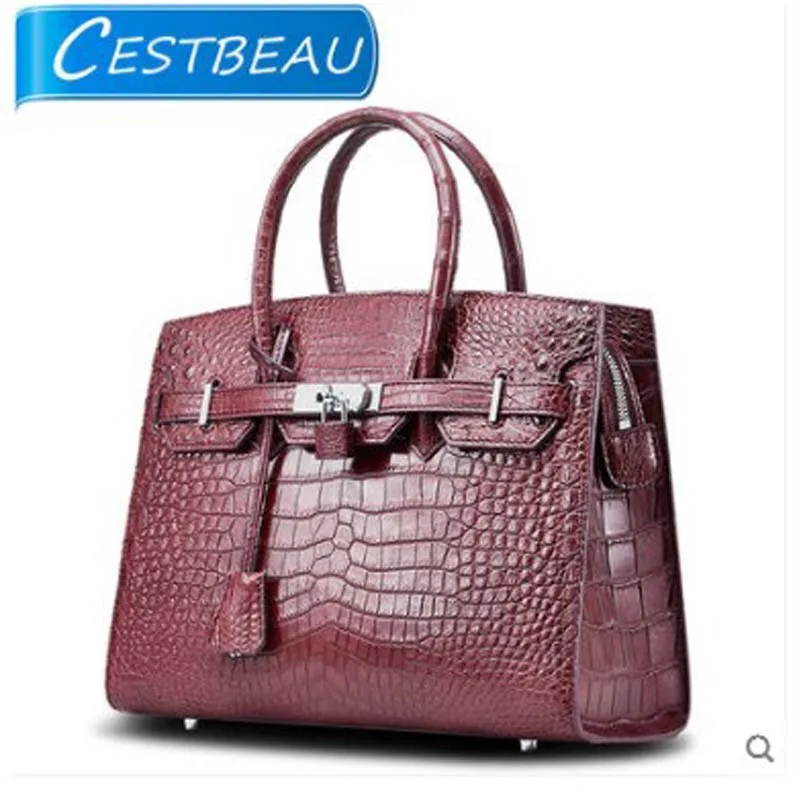 

Cestbeau full-face crocodile belly bag for ladies 2019 ladies handbag multi-layer large-capacity bag