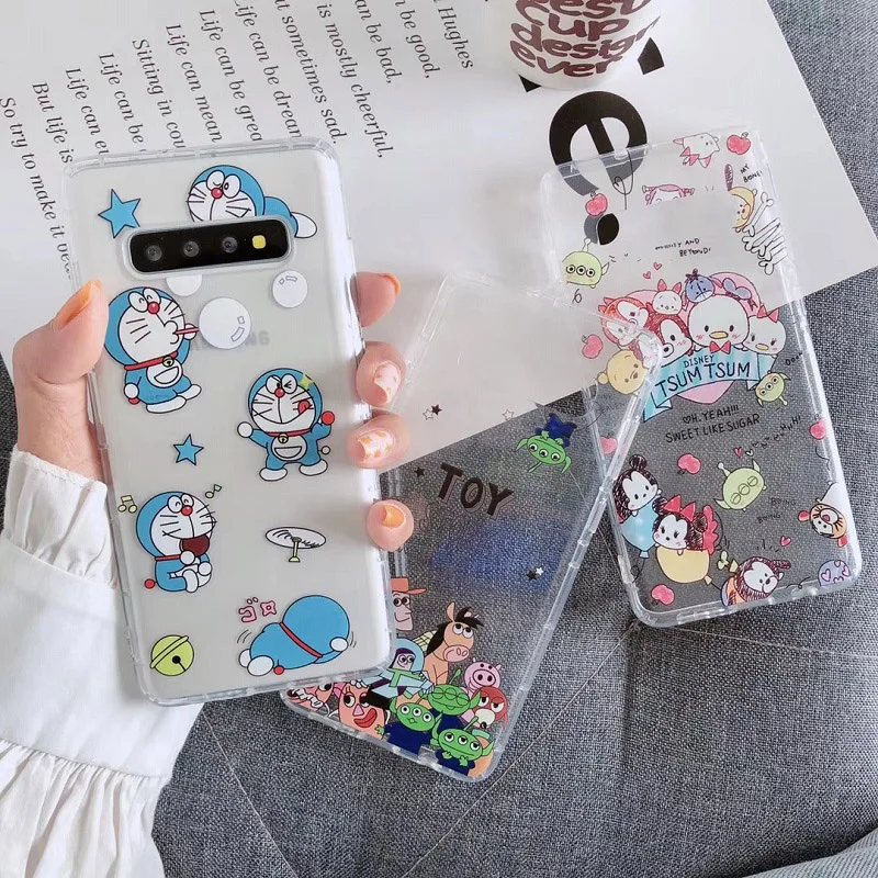 

Cartoon Toy Story mickey Minnie Doraemon Phone case for huawei P30 P30pro clear case for Samsung note9 S9 S9plus S10 S10PLUS