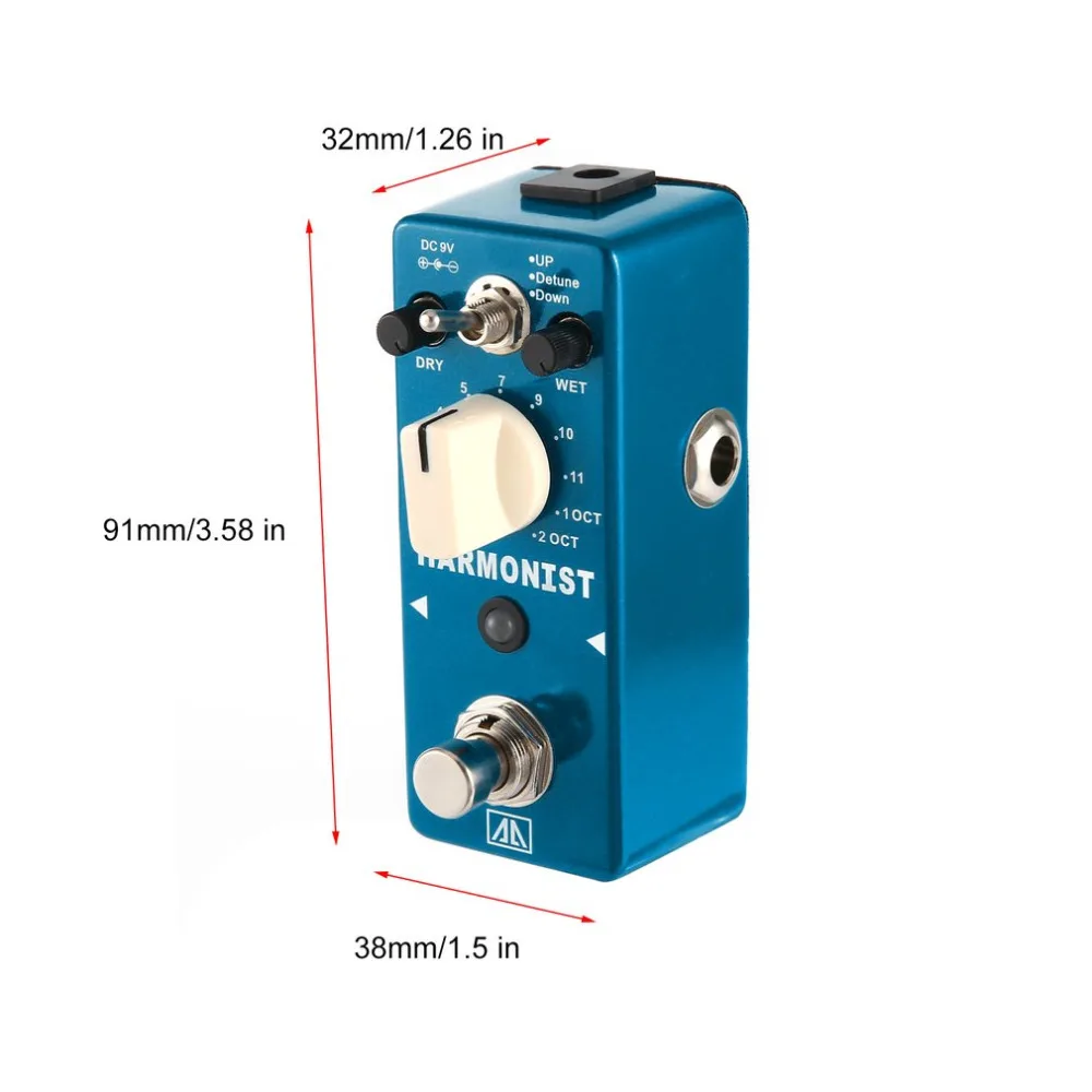Арома AHAR-5 Гармонист шаг переключения гитарный эффект педаль 3 режима шаг переключение гармония эффекты с истинным обход