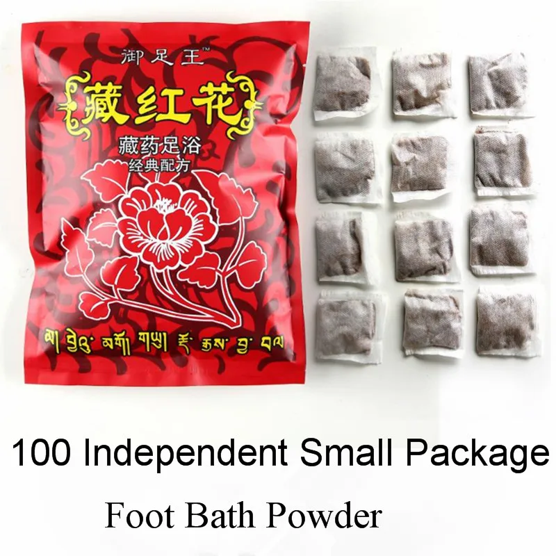 100pcs Foot Bath Powder Natural Herb Chinese Medicine Foot SPA Bubble