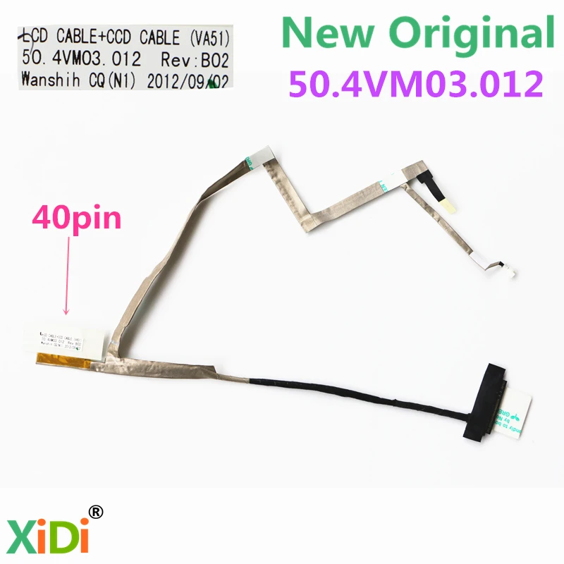 

NEW VA51 50.4VM03.012 LCD CABLE FOR ACER ASPIRE V5-431G V5-471G V5-531G V5-571G LCD LVDS CABLE