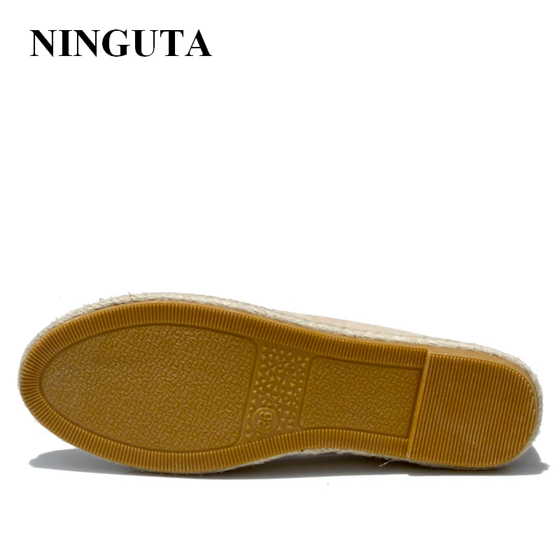 NINGUTA повседневная обувь на плоской подошве женская Осенняя женщина|flat women shoes|flat