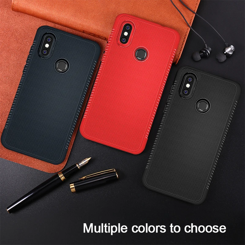 

Case For Redmi Note5 6 Pro Note7 Pro 4A 5A 6A S2 6 6 Pro 4X 5 Plus Carbon Fiber TPU Shockproof Phone Protection Case Cover Coque