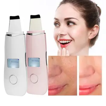 

Ultrasonic Deep Face Cleaning Machine Skin Scrubber Removal Dirt Blackhead Reduce Facial Whitening Lifting Skin Rejuvenation