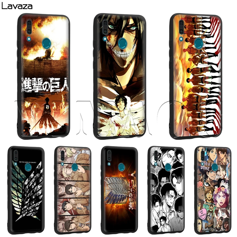 

Lavaza Attack On Titan Case for Huawei Mate Y7 Y9 P8 P9 P10 P20 P30 Lite Pro P Smart Mini 2017 2019