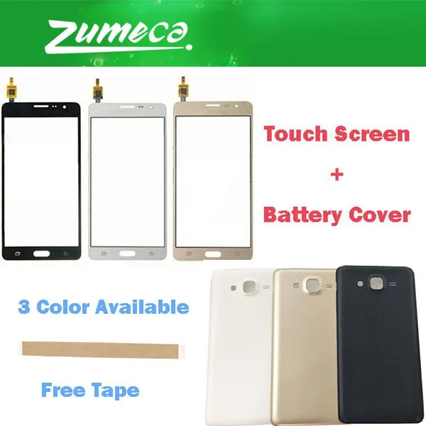 AAA+ Quality For Samsung On7 G6000 2015 Battery Cover Housing Case Door +Touch Screen Digitizer Black White Gold Color+Tape | Мобильные