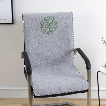 

Cotton Integrated Chair Cushion Four Seasons Seat Cushion Anti-slip Home Office Chair Cushion Breathable Sit Pad Car Seat Mat