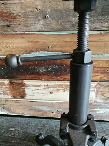 Metal Powder Coated Farmhouse Tractor Bar Stool Height Adjustable Chair with Swivel Seat Scrolled Footrest (USA Stock) Metal Powder Coated Farmhouse Tractor Bar Stool Height Adjustable Chair with Swivel Seat Scrolled Footrest (USA Stock)