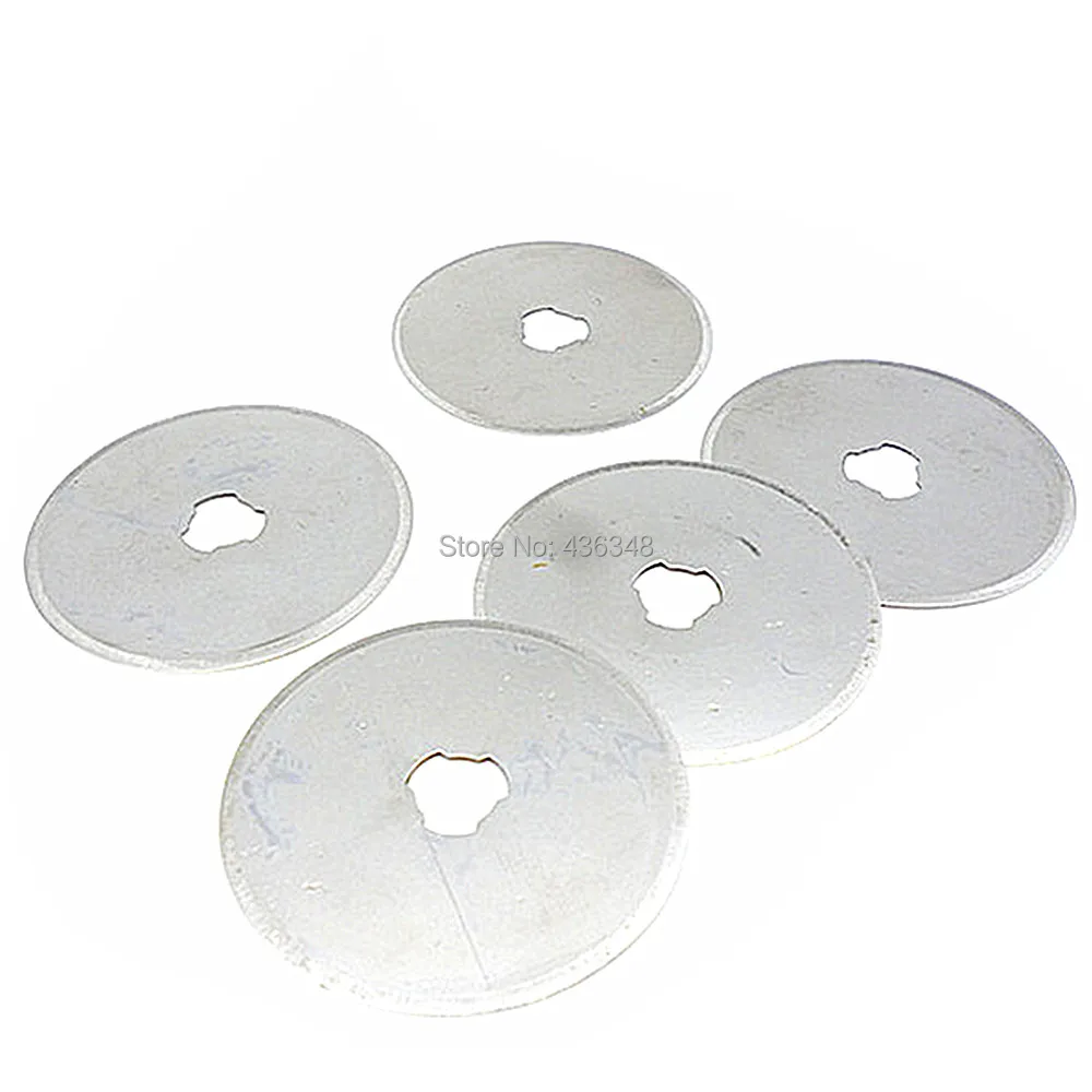 45mm Rotary Cutter Blade Patchwork Fabric Leather Paper Cut Blades Cutting Edge