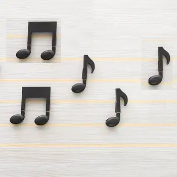 

300PC Musical Note Shape Clips Craft DIY Notes Letter Paper Clip Novelty Home Clothes Paper Peg Decoration Clothespins for Photo