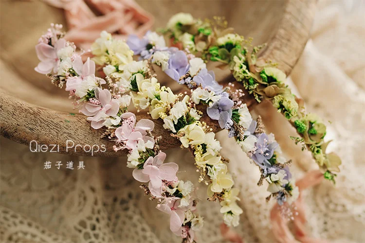 Newborn Photography Prop baby photography headwear the real flower series 4 kinds to be chosen headband
