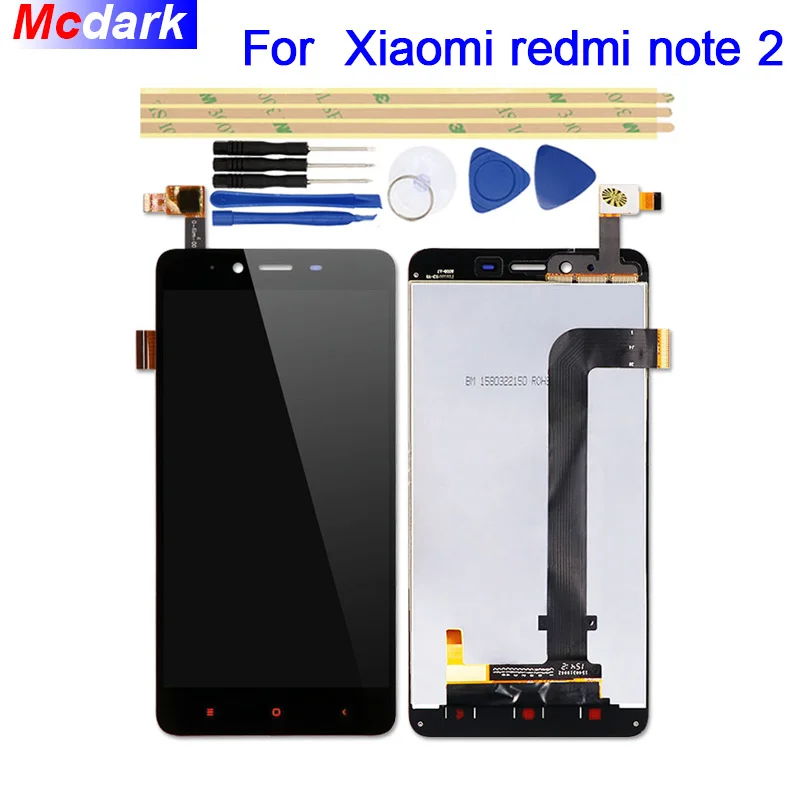 ЖК дисплей и дигитайзер сенсорного экрана в сборе для Xiaomi redmi note 2|Экраны
