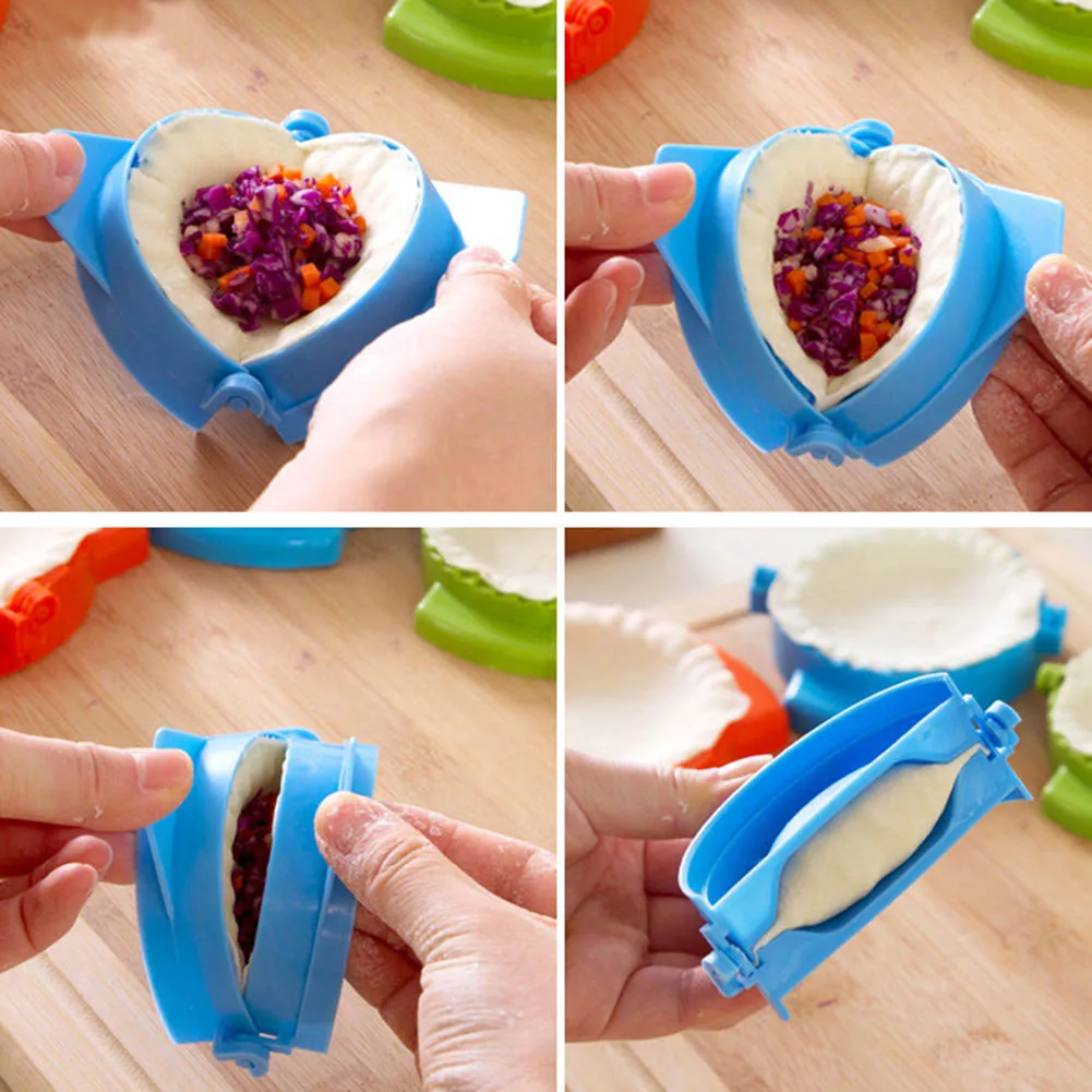 Кухня инструменты клецки Jiaozi чайник устройства легко DIY плесень клецками
