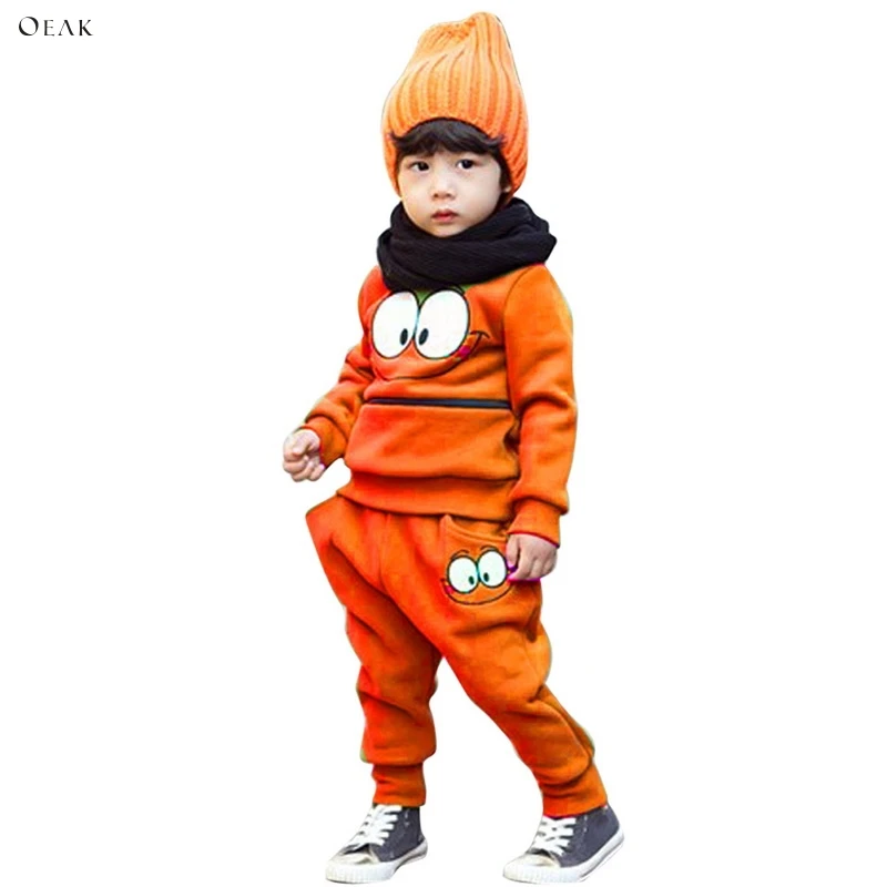 

Oeak 2019 Spring Autumn Fashion Baby Girl Boy Clothes Cotton Long Sleeve Sweatshirt + Pants 2pcs Baby Tracksuit Clothing Set