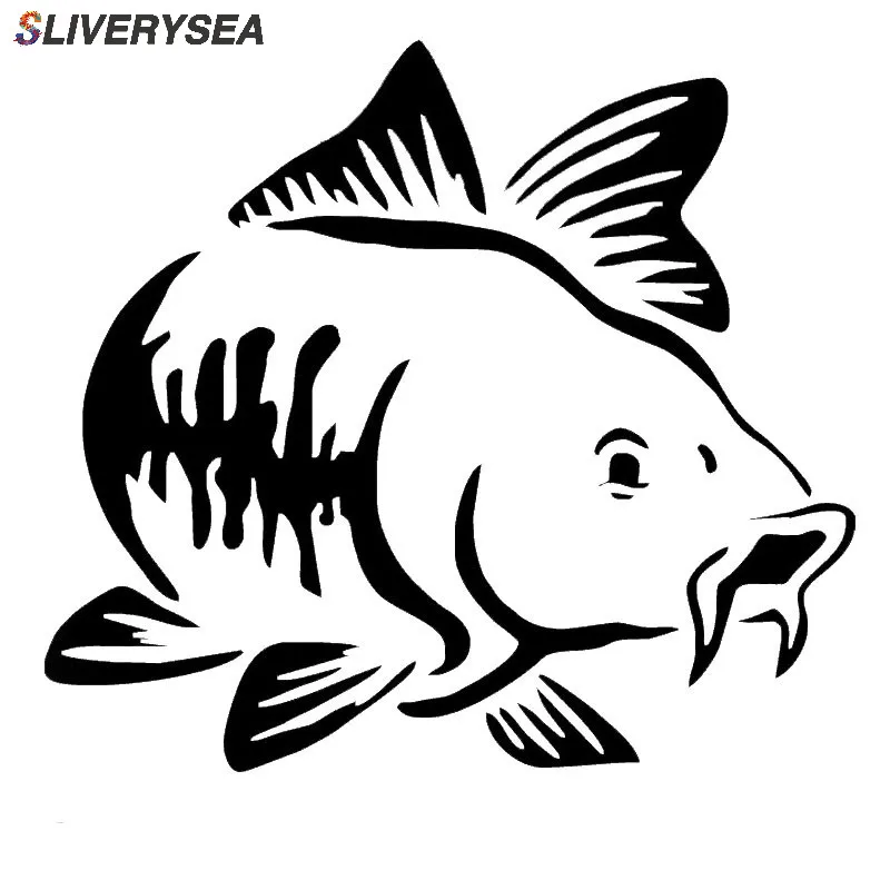 

SLIVERYSEA 15*15cm Car Sticker Marine Animal Fish Window Reflective Stickers Car Styling Decoration Sticker Auto Accessories