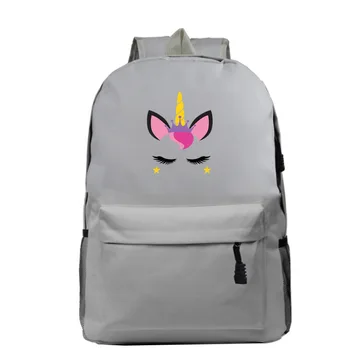 

Girls School Backpacks Children School Bags Orthopedic Backpack Boys Light 3D Unicorn Print Kids Bag for Teenagers Girls School