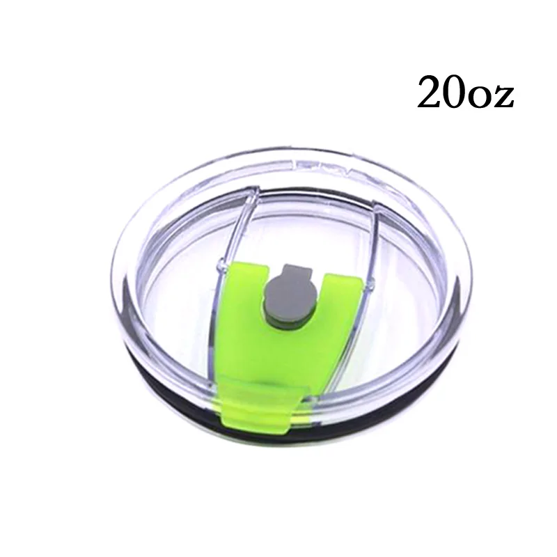 

2018 Hot Spill And Splash Resistant Lid With Slider Closure 20 Oz 30 Oz Tumblers Spill Proof Lid Resistant Bottle Covers