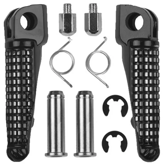 Front Foot Rests Fit for Kawasaki Ninja ZX6R 9R 10R 12R ZX636 EX650