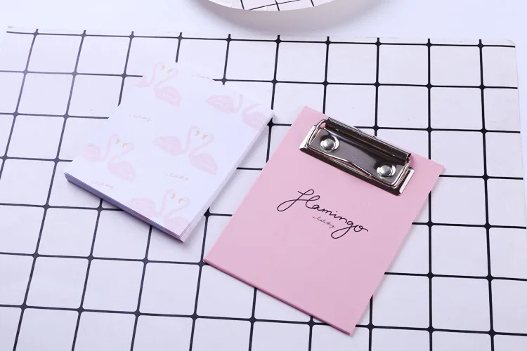 Милый кавайный креативный блокнот для заметок с изображением фламинго, липкая бумага для заметок, корейские Канцелярские Стикеры-планировщики, блокнот, школьный офисный блокнот