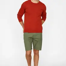 Koton мужские шорты цвета хаки 8YAM49014OW