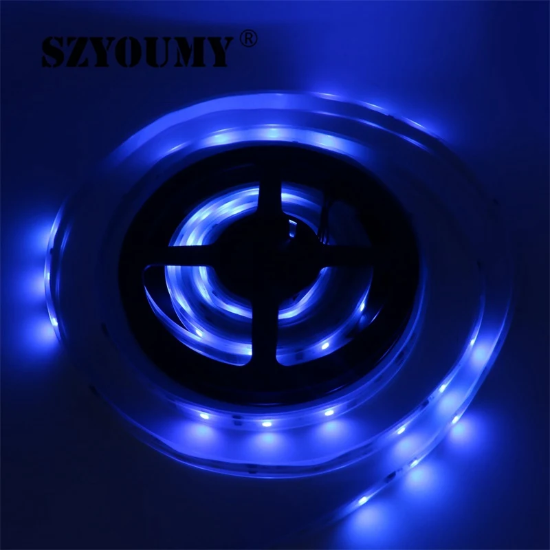 SZYOUMY 5M 12V 6803 IC Dream Color RGB Светодиодная лента 5050 SMD 30 светодиодов/м IP66