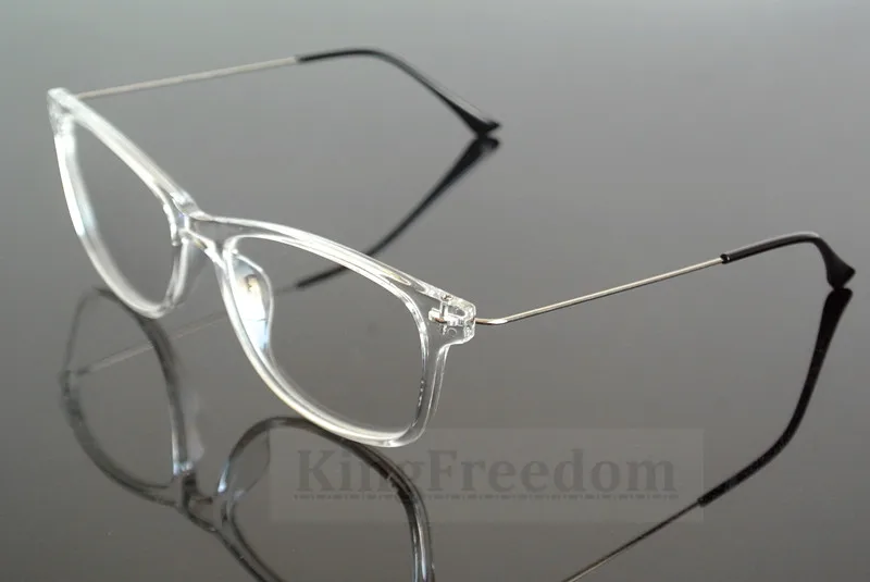 Lightweight Transparent Fashion Eyeglass Frames Full Rim Spectacles