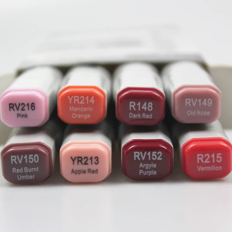 Finecolour Markers Yellow And Red Color Double Ended Art Marker Artist