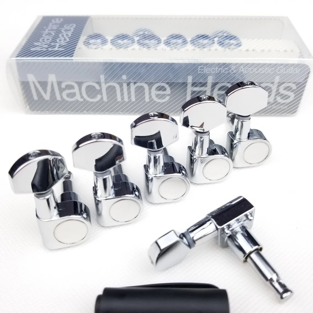 sem parafusos prata tuning pegs J-802 feito na coréia (com embalagem)