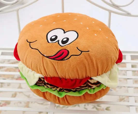 

[Temila] 40cm soft hamburger pillow household act the role ofing is tasted super lovely creative gift swathes whimsy Baby toy