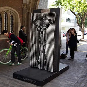 

Clone Hand Model 3D Sculpture Frame Toy Magic Pin Needle Painting Plastic 12.5*18*4 5 Colors Christmas Gift Educational