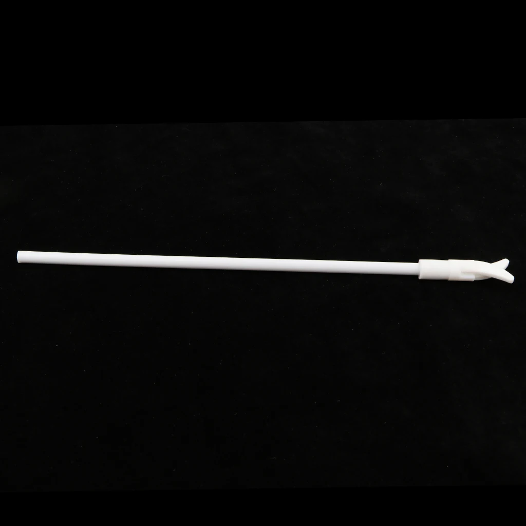 250 mm PTFE Stirring Rod Overhead Stirrer Mixer Shaft w/ 50 mm Dia Foldable Paddle - Lab Flask Utensils Accs
