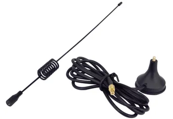 

100pcs 3.5DBi 1090Mhz ADS-B Antenna MCX Male Aerial Magnetic Base RG174 Aircraft FPV Software Radio DVB-T SDR
