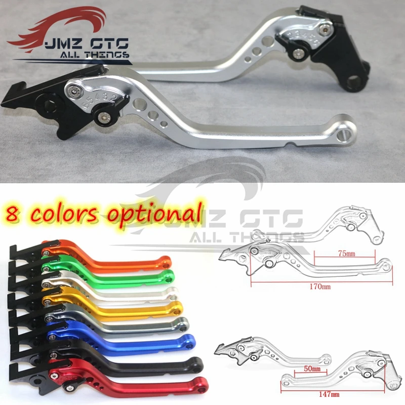 

Для BMW K1200S/K1200R/K1200R SPORT/R1200S/R1200ST/HP2 Megamoto/HP2 Enduro Алюминиевый CNC регулируемый тормозной рычаг сцепления мотоцикла
