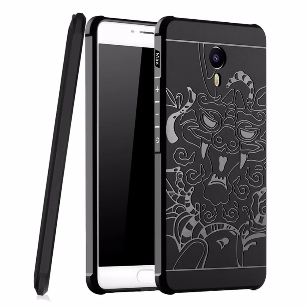 3d Carved For Meizu M3 Note Cover Silicone 3d carved for meizu m3 note cover silicone