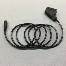 FZQWEG 1 8M 6FT RGB Scart AV Cable Lead Audio Video Connector for Genesis Megadrive 2