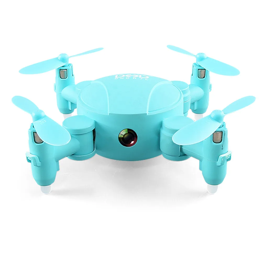 

Hiinst Mini Baby Elfie Selfie 720P WIFI FPV Altitude Hold Headless Mode G-sensor RC Drone 2.4GHz 4CH 6-Axis Gyro 3D UFO RC Drone