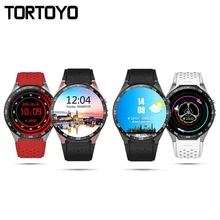 TORTOYO KW88 Смарт-часы телефон Android OS 5,1 спортивные SmartWatch Google Play точной gps шагомер круглый Сенсорный экран HD Камера