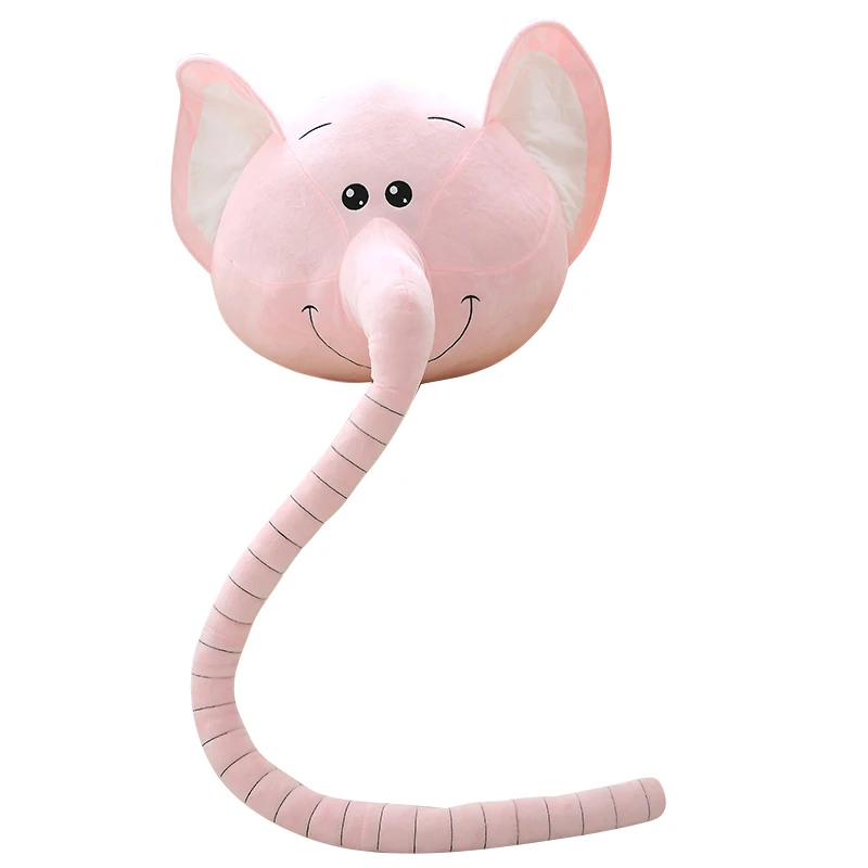 2018 Long long nose elephant pillow Stuffed doll & plush animal toy for