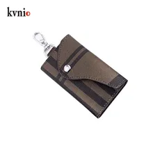 KVNIO, высокое качество, модный кошелек для ключей, 6 брелков, сумка, ключница, держатели, ключницы для мужчин и женщин, органайзер для ключей, тонкий