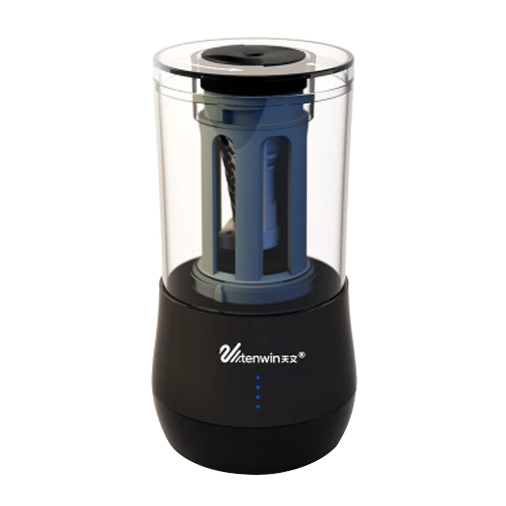

Pro USB Electric Pencil Sharpeners for Artists, Portable, 3-Size Point Black, 10 seconds sharpening with auto stop