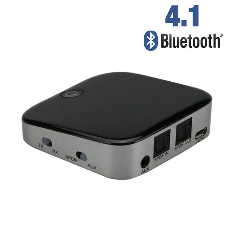 Bluetooth Transmitter Bluetooth Receiver Wireless Audio Adapter with Optical Toslink/SPDIF + 3