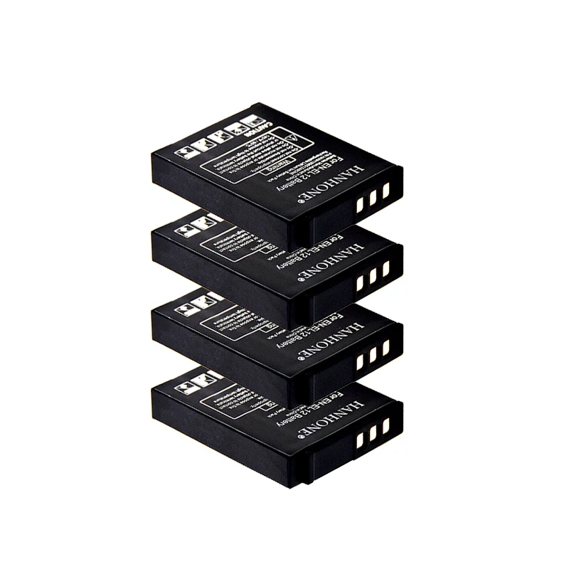 4 шт. 1900 мА/ч, EN-EL12 ENEL12 для Nikon Coolpix S9700 A900 S6000 W300 AW120 S9500 AW130 S9600 AW110 S9100 S9900 Камера Батарея