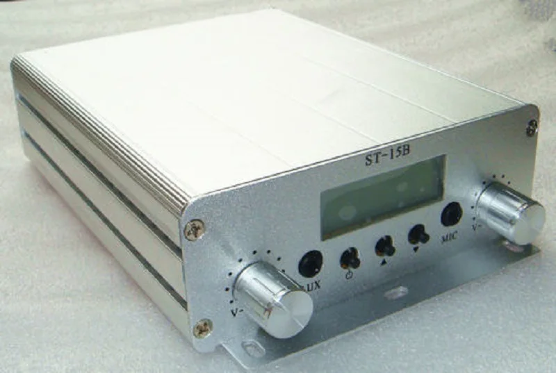 ST-15B 15 Вт FM стерео PLL передатчик+ антенна GP комплект