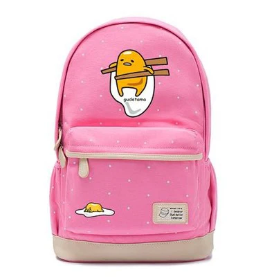 

2019 Printing Gudetama Printing Backpack School Bags for Teenage Girls Women Backpack Mochila Canvas Bags Rucksack