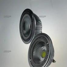 Dhl 4 шт. 12 V Металл COB 20 Вт G53 AR111 PAR38 светодиодное потолочное освещение 110 V 220 V в течение 15-30 квадратных номер