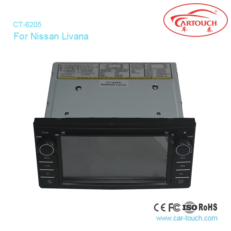 Perfect Cartouch Car Radio Multimedia Player GPS Navigation for NISSAN JUKE ALMERA 2014 LIVINA Car MP3 Player Bluetooth Radio RDS Camera 2